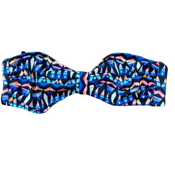 Victoria's Secret Pink Bandeau Bikini Top Colorful